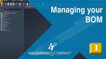 Managing your Bill of Materials in Inventor