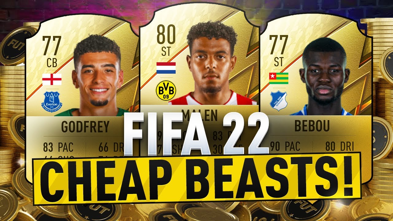 FIFA 22 CHEAP BEASTS THE BEST CHEAP STARTER TEAM PLAYERS OFFICIAL RATINGS AND STATS YouTube