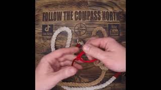 How to tie a SNAP bowline knot.