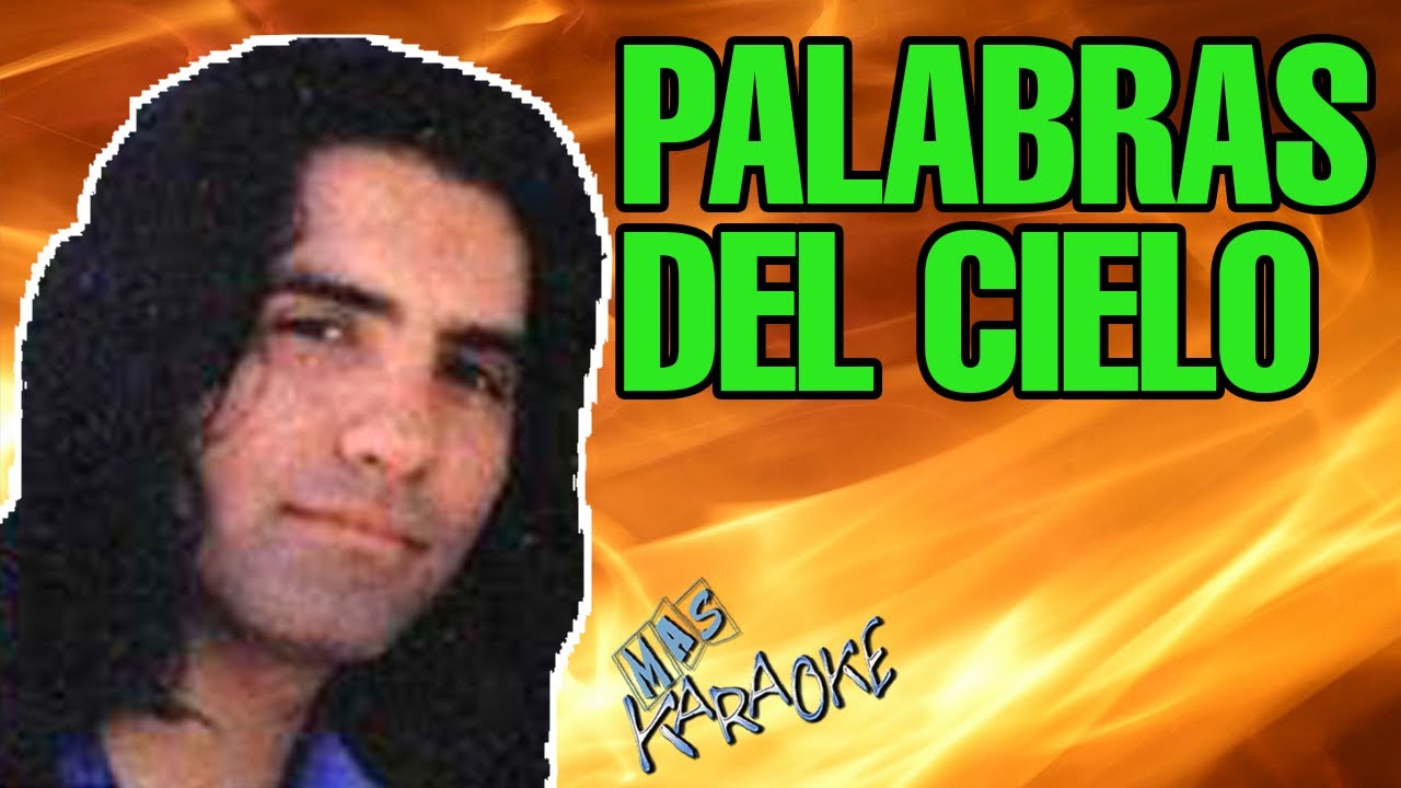 😎 PALABRAS DEL CIELO 🟢 Santamarina 🎤 MAS KARAOKE #cuarteto
