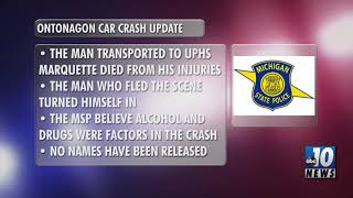 Update on Two Car Crash in Ontonagon County
