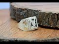 Show Dad He's Your Hero with the Black Hills Gold Sterling Silver Onyx Eagle Ring