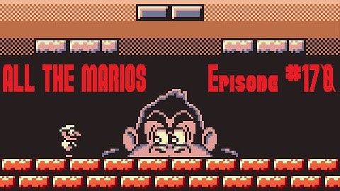 Donkey Kong (Game Boy) World 9 [ALL THE MARIOS 170]