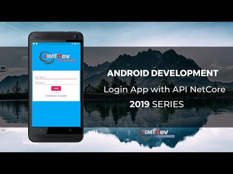 Android Development Tutorial - Authentication with ASP NET Core MVC API