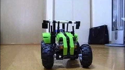 Lego Technic 8049 Tractor with Log Loader Motorize 2