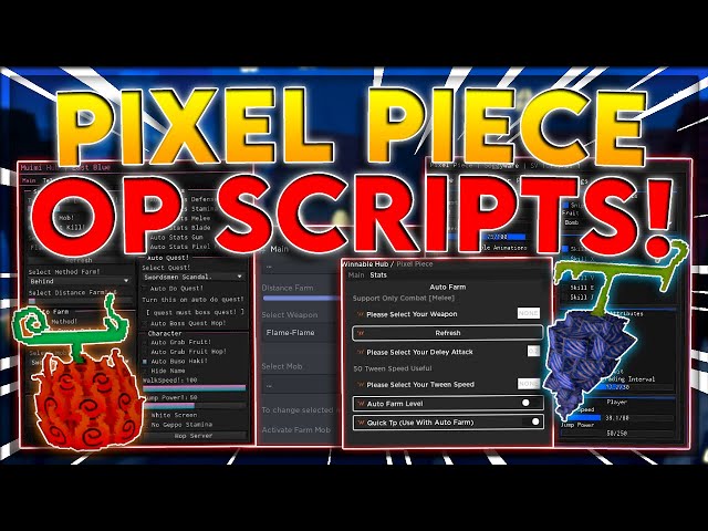 Pixel Piece Script - Auto Farm Fast, Auto Quest