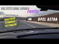 #9# Opel Astra J - Baş Üstü Sanal Ekran Uygulaması (Head Up Display)