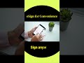 Upgrade your document signing game with eSign!