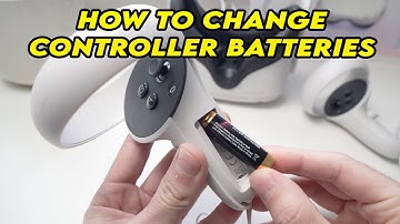 Oculus Quest 2 : How to Change the Batteries Inside your Controller