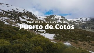 Llegando a lo más alto de Madrid-Pto.de Cotos(2.428m)🏔️ | España 🇪🇸