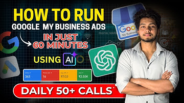 How to Run Google My Business Ads Using AI | Rank #1 on Google (2025 Guide) ✅ | Google Ads Course