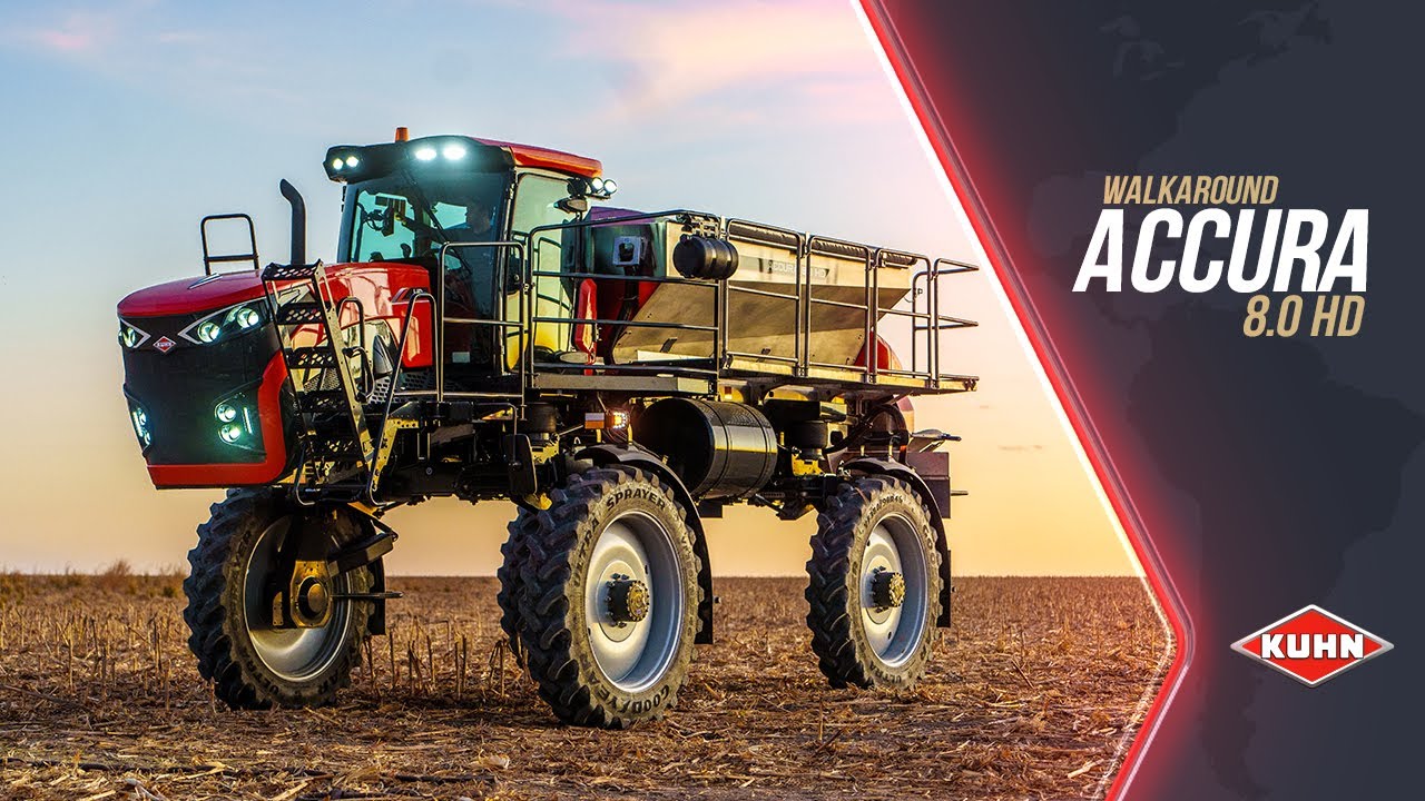 Walkaround | Distribuição de fertilizantes e sementes | Accura 8.0 HD