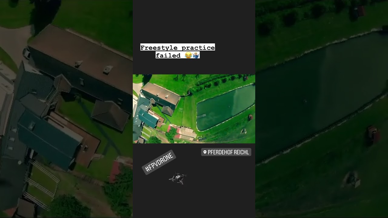 FPV Drone | Freestyle practice failed ❌ | DJI FPV (Potato 🥔) | 