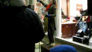 Caroling at the Creche: First Noel