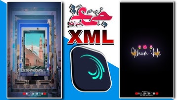 Jumma Mubarak ❤️ Status 2025 | Editing New XML File | Alight Motion | Tu Kuja Man Kuja