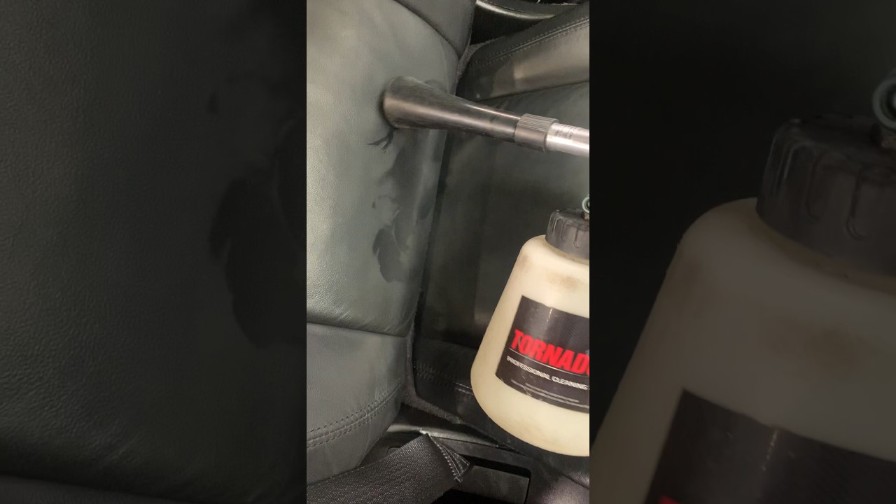 How to use tornador cleaners for fast car cleaning