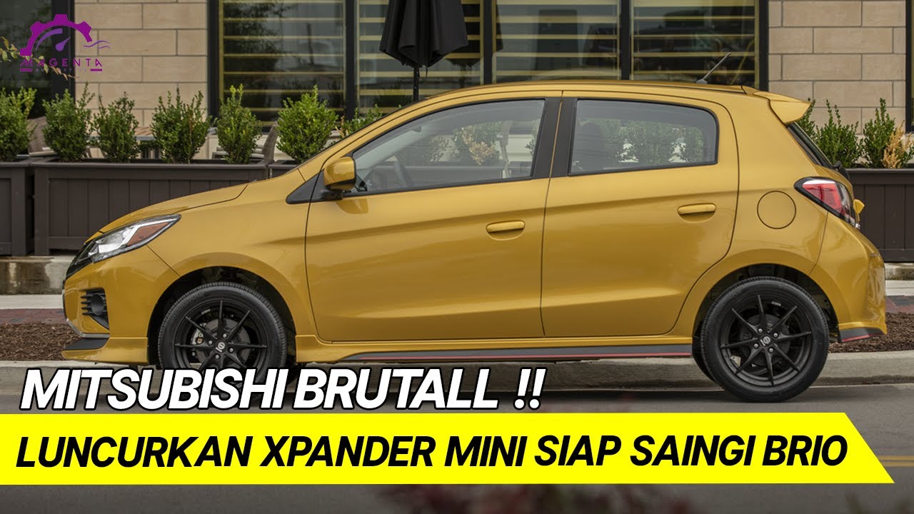 MITSUBISHI BRUTALL ‼️ LUNCURKAN XPANDER MINI SIAP SAINGI BRIO