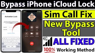 How to Bypass iCloud Activation Lock with Signal Sim Call Fix | Every Latest IOS | All Fixed! 100%