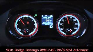 2011 Dodge Durango 0-60 MPH