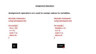 CPCT-Module 1 - Lecture 4- Operators in C++