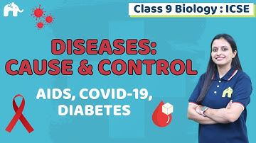 Diseases:Cause & Control  9 ICSE Biology | Selina Chapter 16 | AIDS,Covid-19, Diabetes