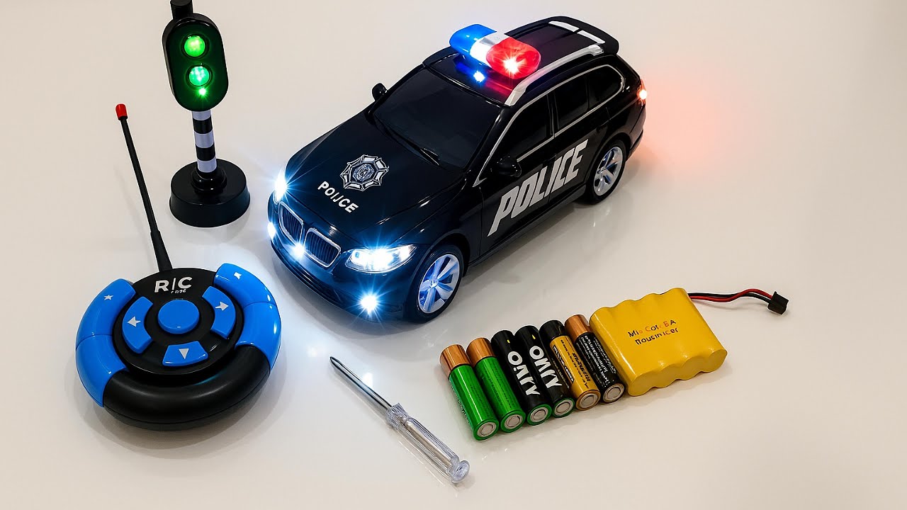 Unboxing RC Police Car, Heavy RC Truck, Deformable Moto, Spider Hero & More | Car Unboxing Video