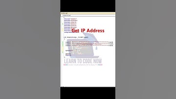 C++ Program | How to Find IP Address of PC | Get IP address of PC | #shorts #youtubeshorts #learn