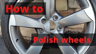 How To Polish Wheels Audi Rotor Wheels