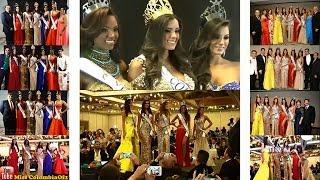 Homenaje a los top 5 del Miss Colombia 2013 y 2014