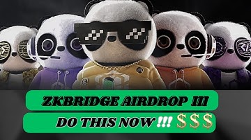 ZKBRIDGE AIRDROP TASK III - MYSTERY OF PANDRALIA CONFIRMED!!!
