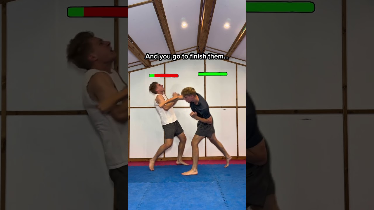 When you’re winning the fight…