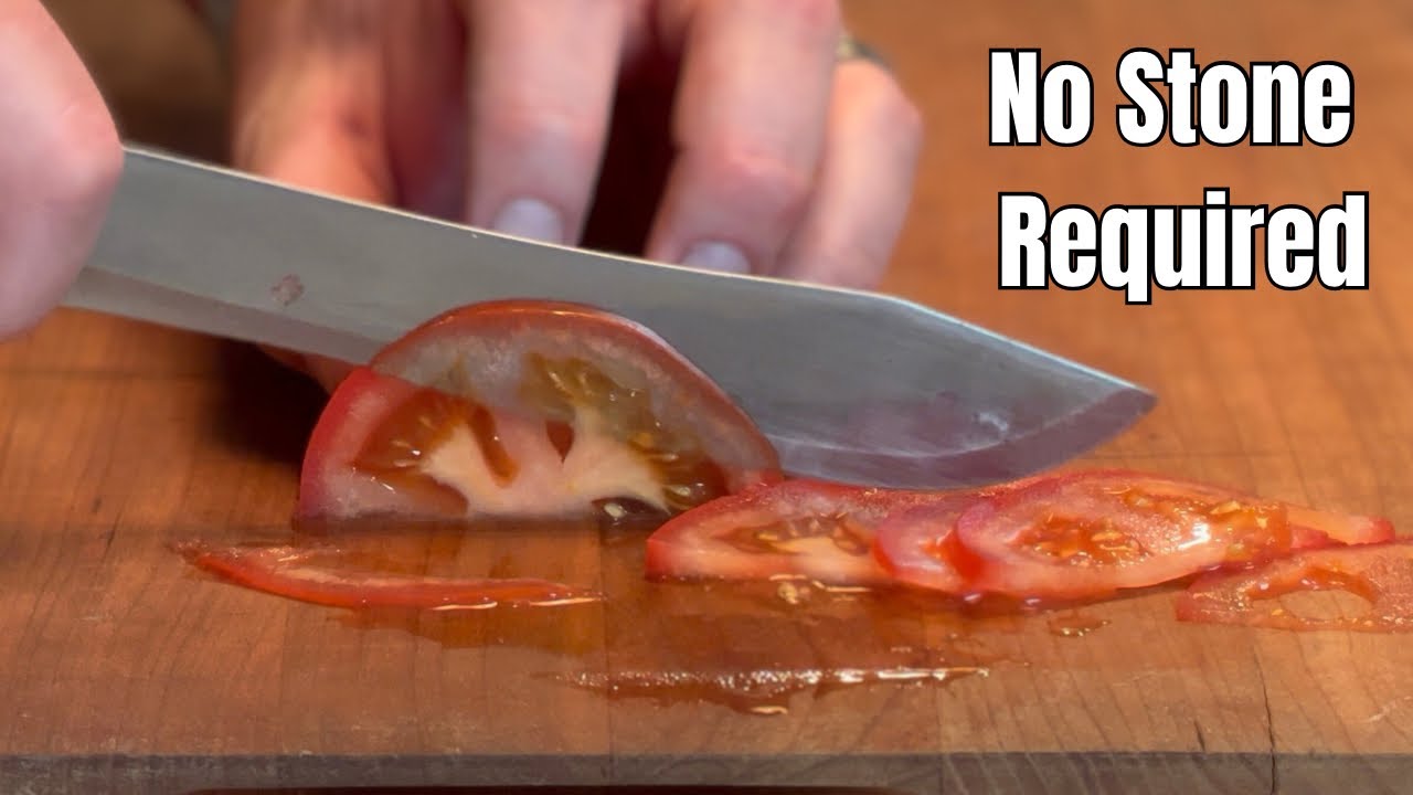 I Brought This Dull Thrift Store Knife Back To Life