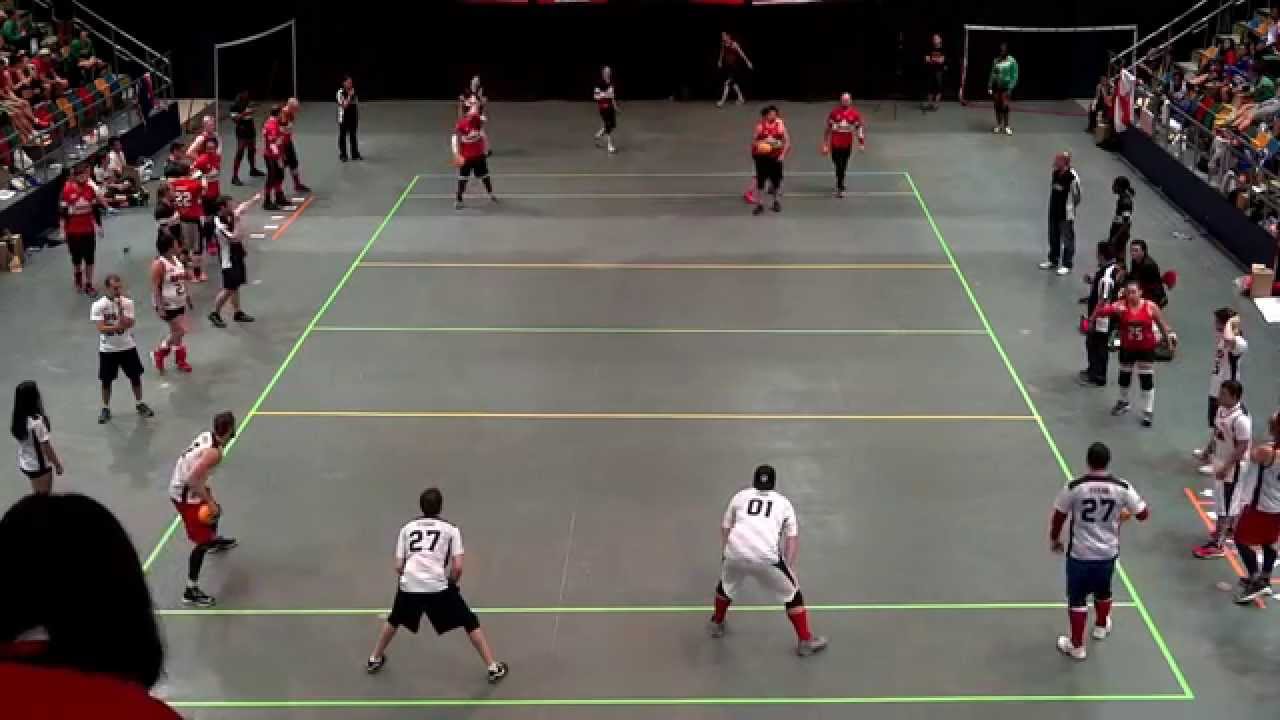 Canada vs USA Men's Final Dodgeball World Championship 2014 1st