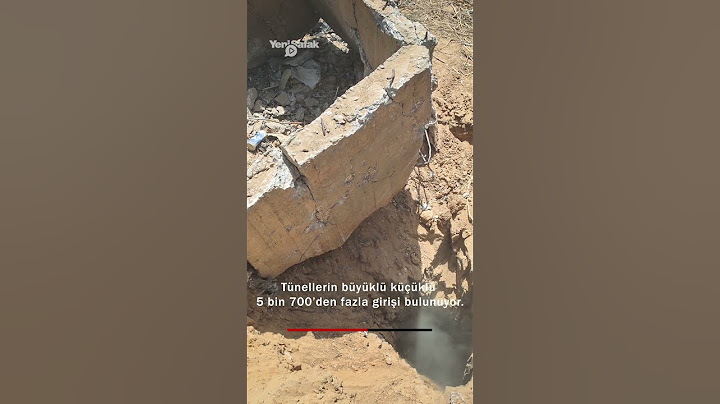 Gazze'deki tüneller tahmin edilenden de uzun çıktı