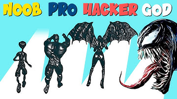 NOOB vs PRO vs HACKER vs GOD in Black Hero 3D | GokuNoob
