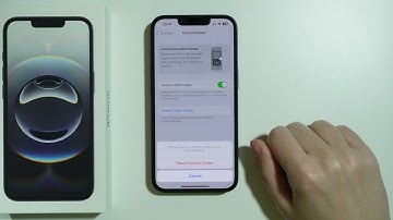 iPhone 16e: How to Reset Control Center