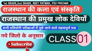 Rajasthan ki kla Sanskrit Lok Deviya राजस्थान की कला संस्कृति प्रमुख लोक देवियाँ PART 1