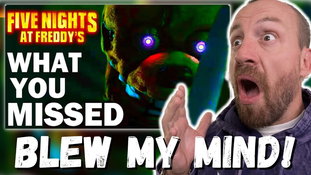 Five nights At Freddys Breakdown! Easter Eggs You Missed! (FNAF Movie)