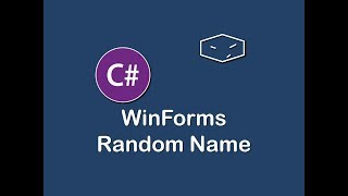 winforms random names generator