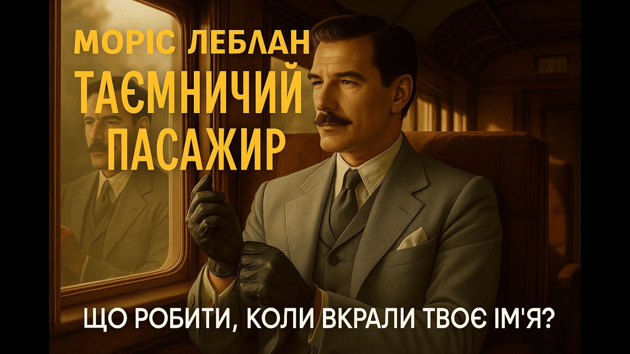 Моріс Леблан — Таємничий пасажир | Продовження історії про Арсена Люпена | Аудіокнига українською
