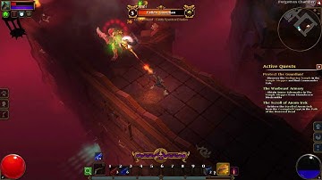 Torchlight II - Elite & Hardcore mode - Kiting the Fallen Guardian...