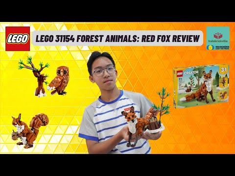 LEGO 31154 Forest Animals: Red Fox Review from the Creator 3-in-1