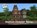 Medium victorian house  house tour  the sims 2