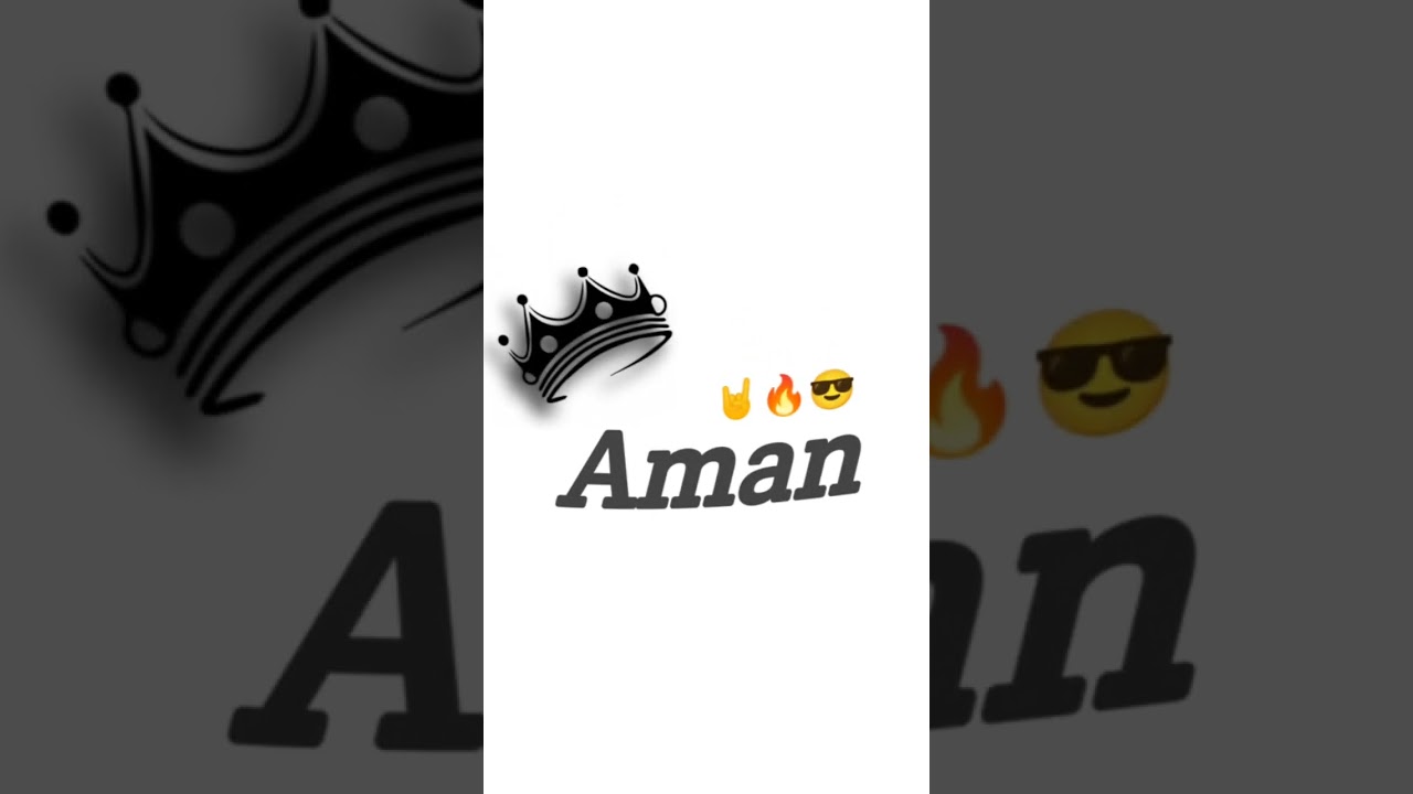 Aman Name Status /ShortsVideo