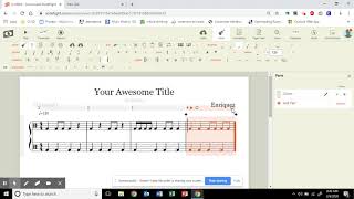 how to compose on noteflight part 2