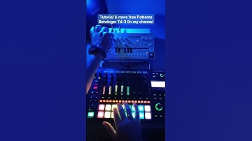 Dawless Daft Punk Da Funk Roland Mc-707 Behringer Td-3 download free patterns bass line