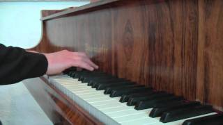 "The young man's dream", piano  -  "Letzte Rose" aus -Martha- von F.v. Flotow, Klavier chords