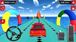 Crazy Car Driving Ramp Car Stunts Free - Автомобильные игры для Android screenshot 2