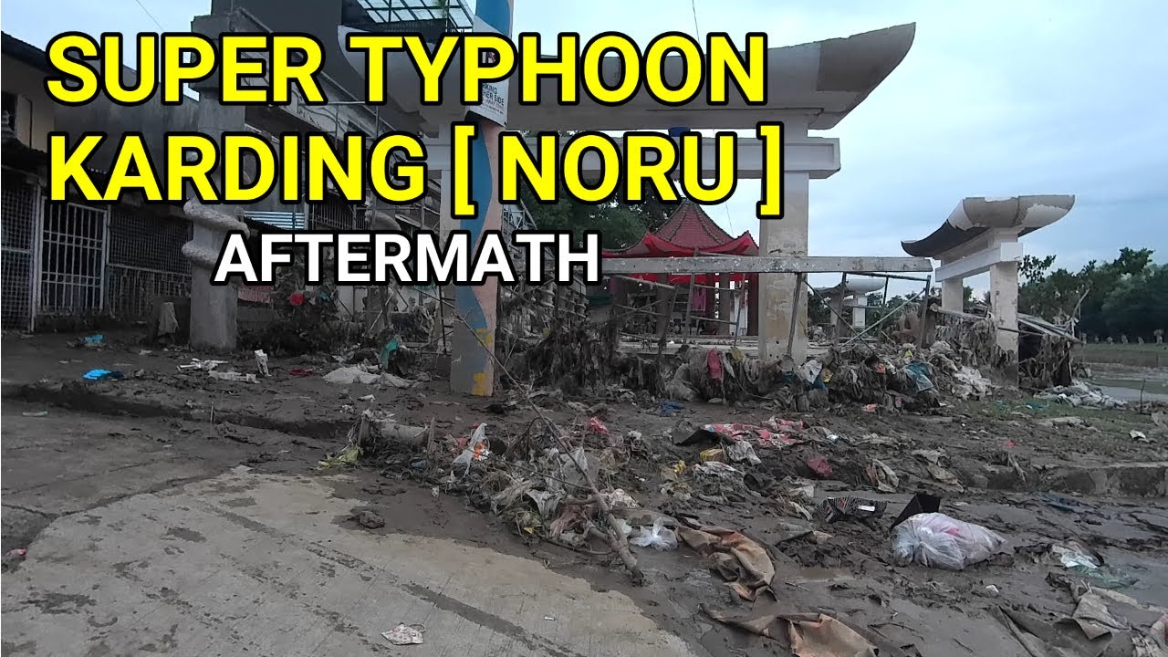 THE AFTERMATH OF THE SUPER TYPHOON KARDING [ NORU ] IN MARIKINA RIVER PARK [4K HD] NB JourneyPH 🇵🇭