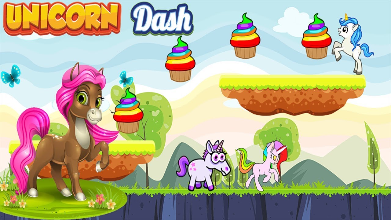 Unicorn Dash Attack MOD APK cover